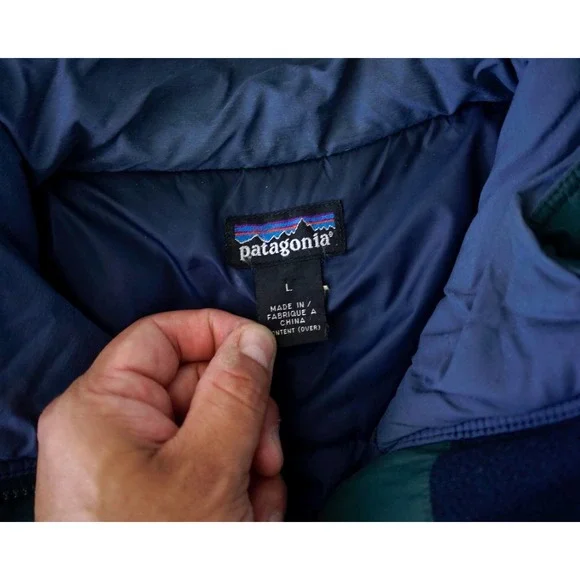 Vintage 90s Patagonia Oversized Nylon Parka Jacket Men's Large